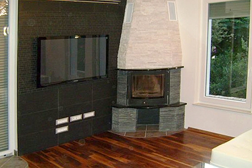 Wohnzimmer-Rab-Kamin